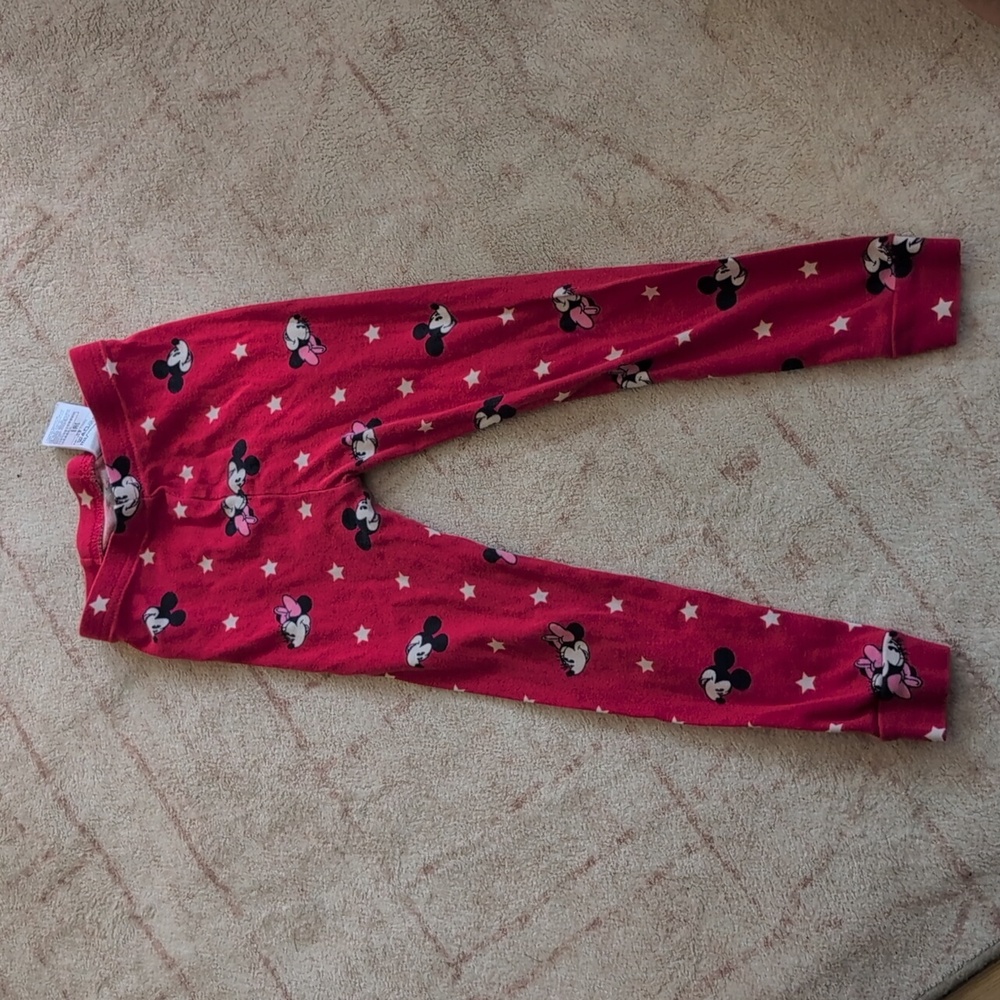Disney Gap Red Toddler Pants with Minnie Mouse 4